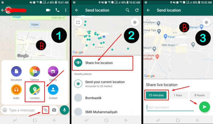 Cara Mengetahui Lokasi Hanya Melalui WhatsApp