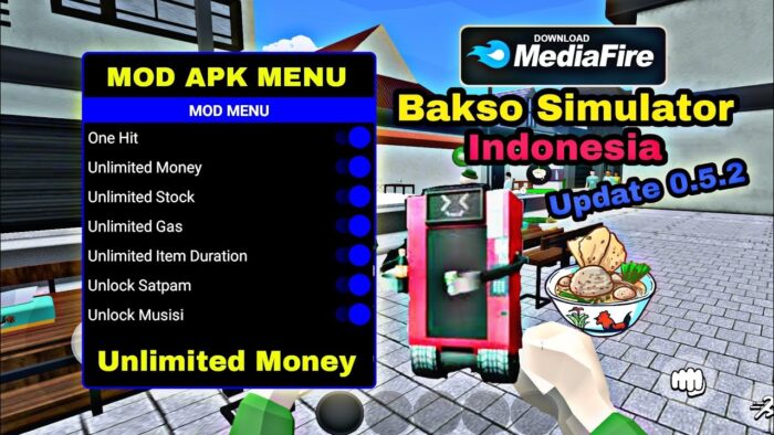Bakso Simulator Mod Apk (Mega Menu Unlimited LP SP) Terbaru!