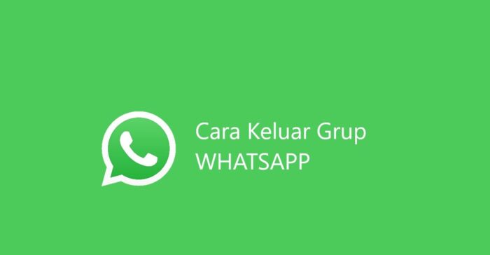 Cara Keluar Dari Grup WhatsApp Tanpa Ketahuan
