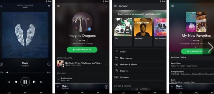 Fitur  Spotify Premium Mod Apk
