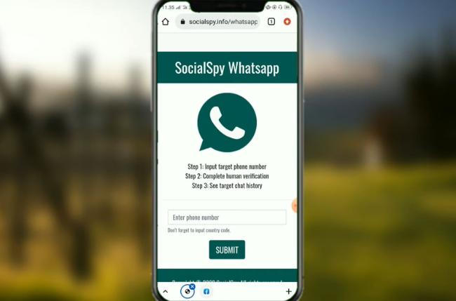 Menggunakan Social Spy WhatsApp