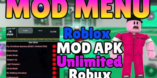 Roblox Mod Apk (Mega Menu dan Unlimited Robux) Terbaru 2022