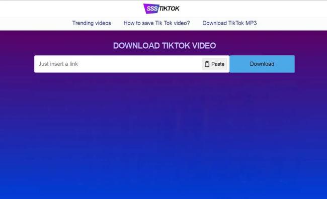 Situs SSSTikTok Downloader TikTok Video No Watermark