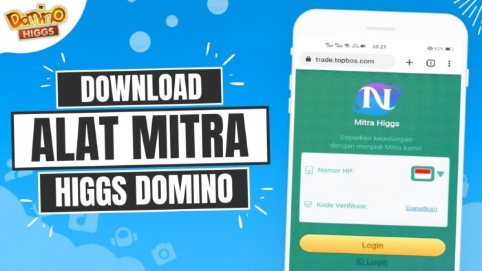 Link Unduh Alat Mitra Higgs Domino Terupdate 2022