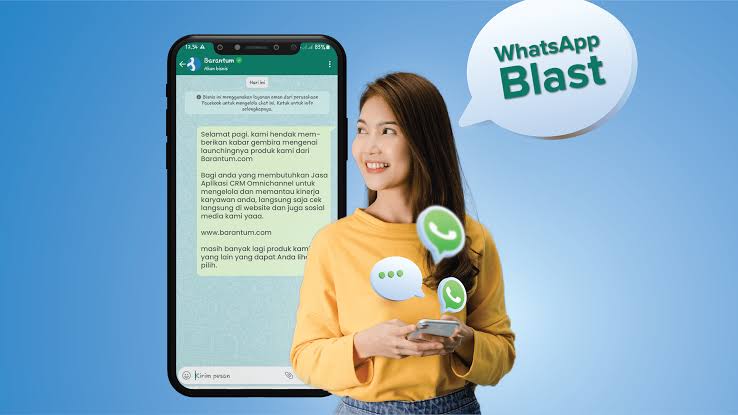 Fitur WA Blast (Whatsapp Blast) Mod Apk