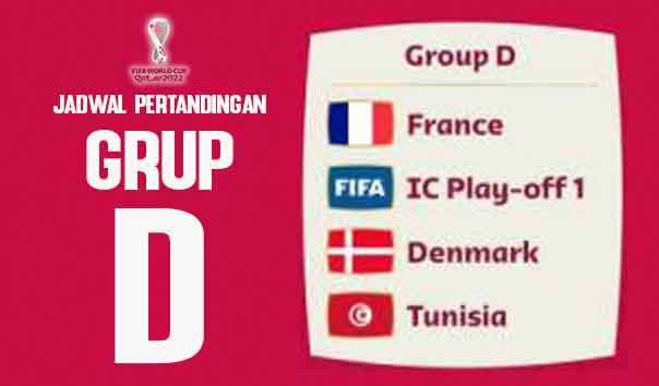 4. Grup D Jadwal Piala Dunia Qatar