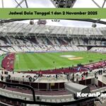 Jadwal Bola Tanggal 1 dan 2 November 2025