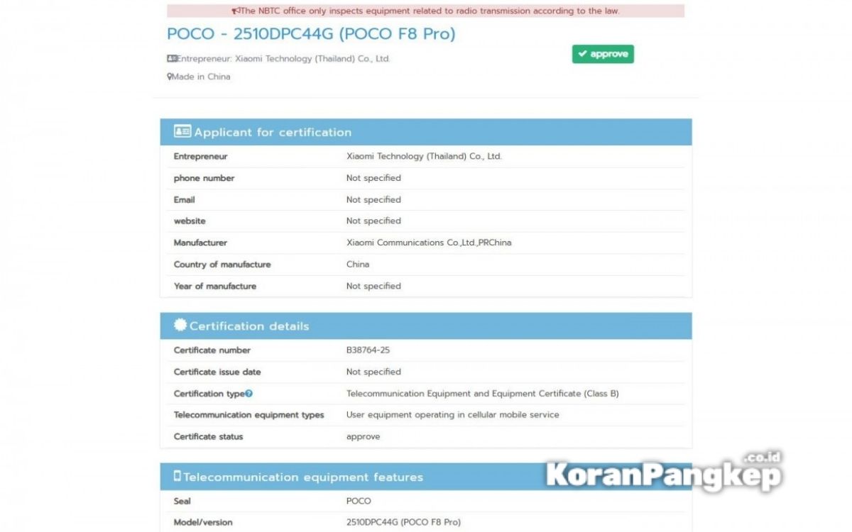 Poco F8 Pro Segera Rilis